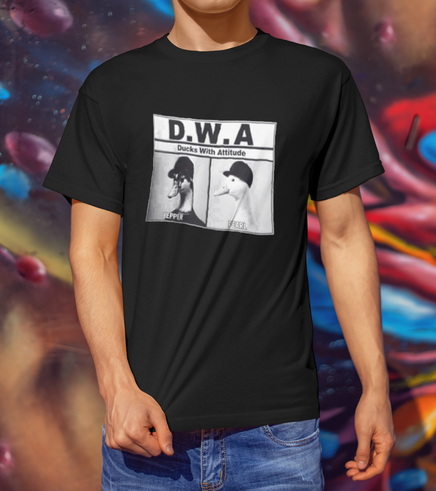D.W.A Ducks With Attitude Pepper Pearl T-Shirt