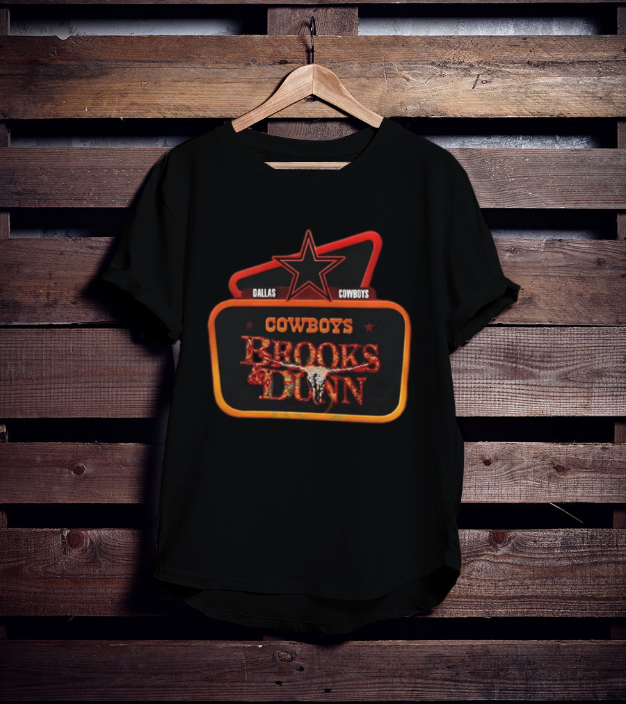 Dallas Cowboys Brooks & Dunn Star Texas T-Shirt