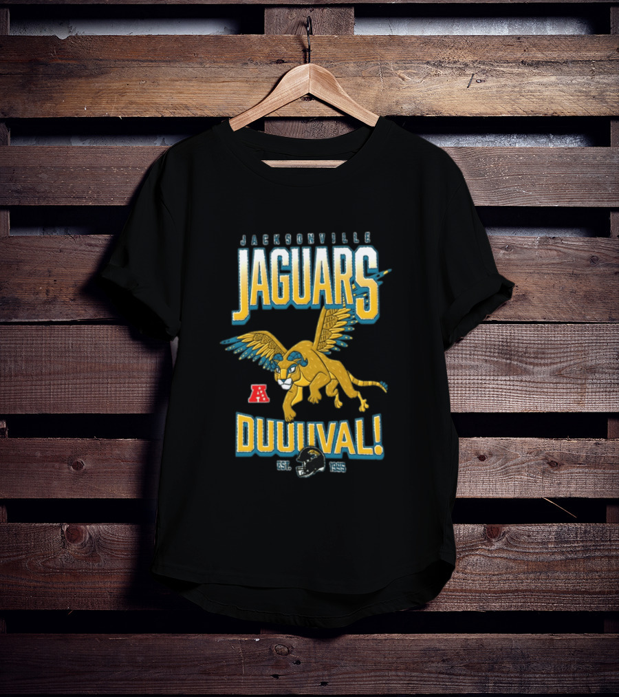 Jacksonville Jaguars Disney Pixar Alebrije Jacksonville Jaguars Duuuvall T-Shirt