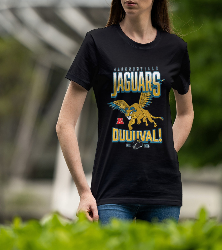 Jacksonville Jaguars Disney Pixar Alebrije Jacksonville Jaguars Duuuvall T-Shirt