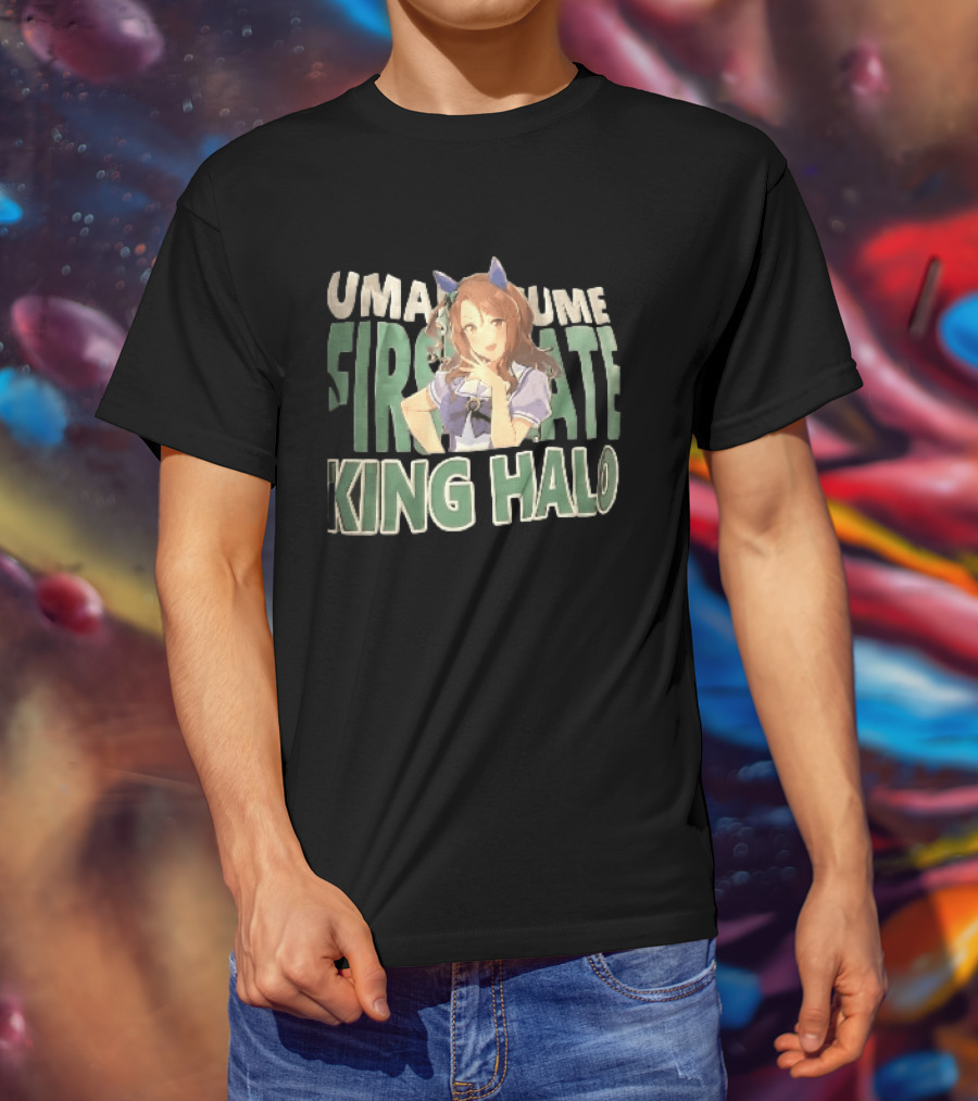 Umamusume First Rate King Halo Anime Girl Posing T-Shirt