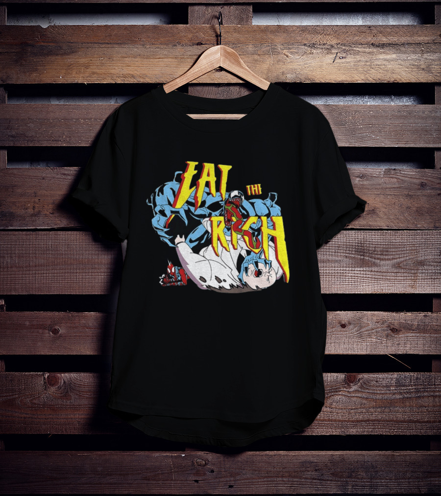 Venom Spider Man Eat The Rich Wilson Fisk Punch Nazi Police Marvel T-Shirt