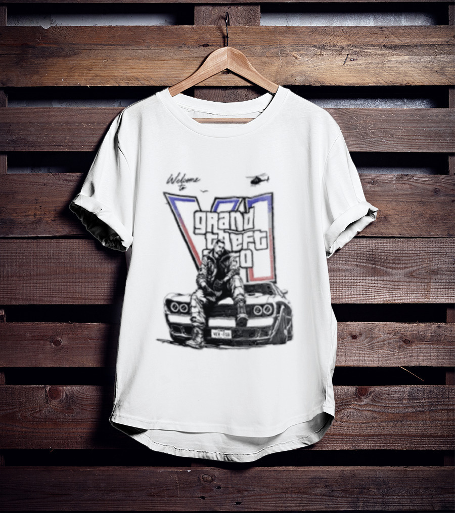 Grand Theft Auto VI Welcome To A World Of Sinners T-Shirt