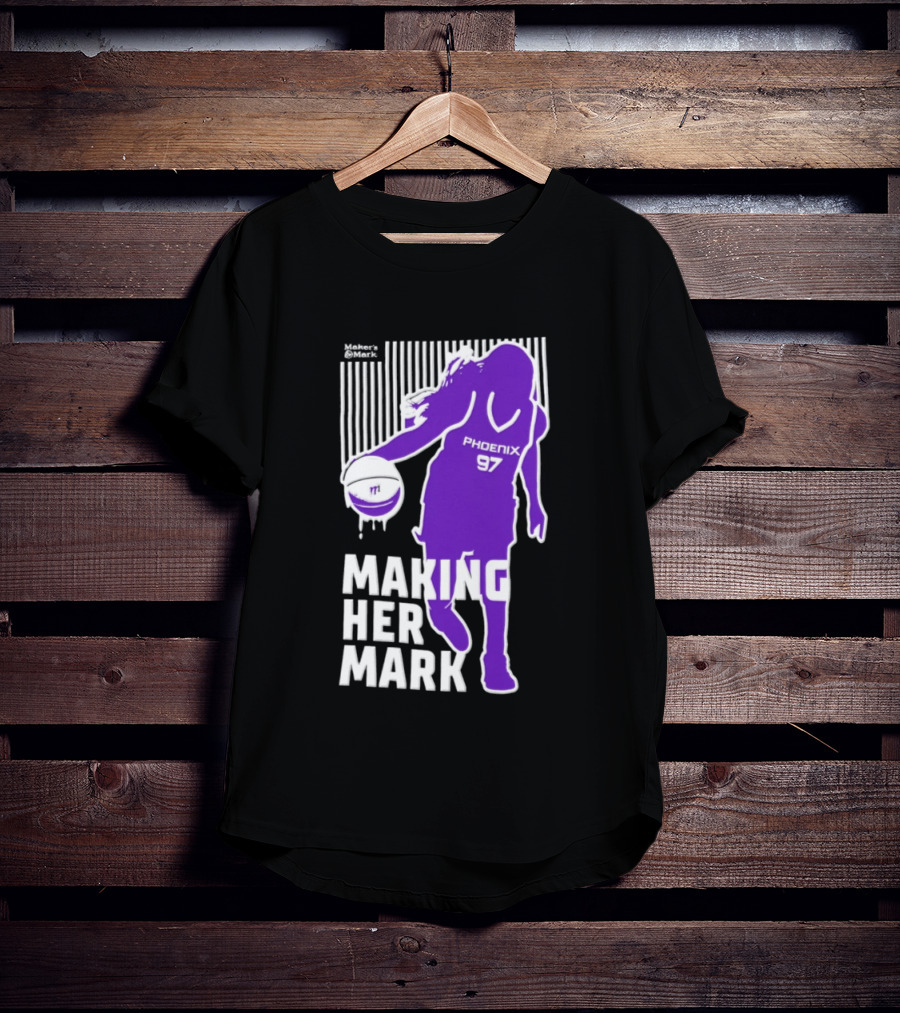Phoenix Mercury WNBA Making Her Mark 97 T-Shirt