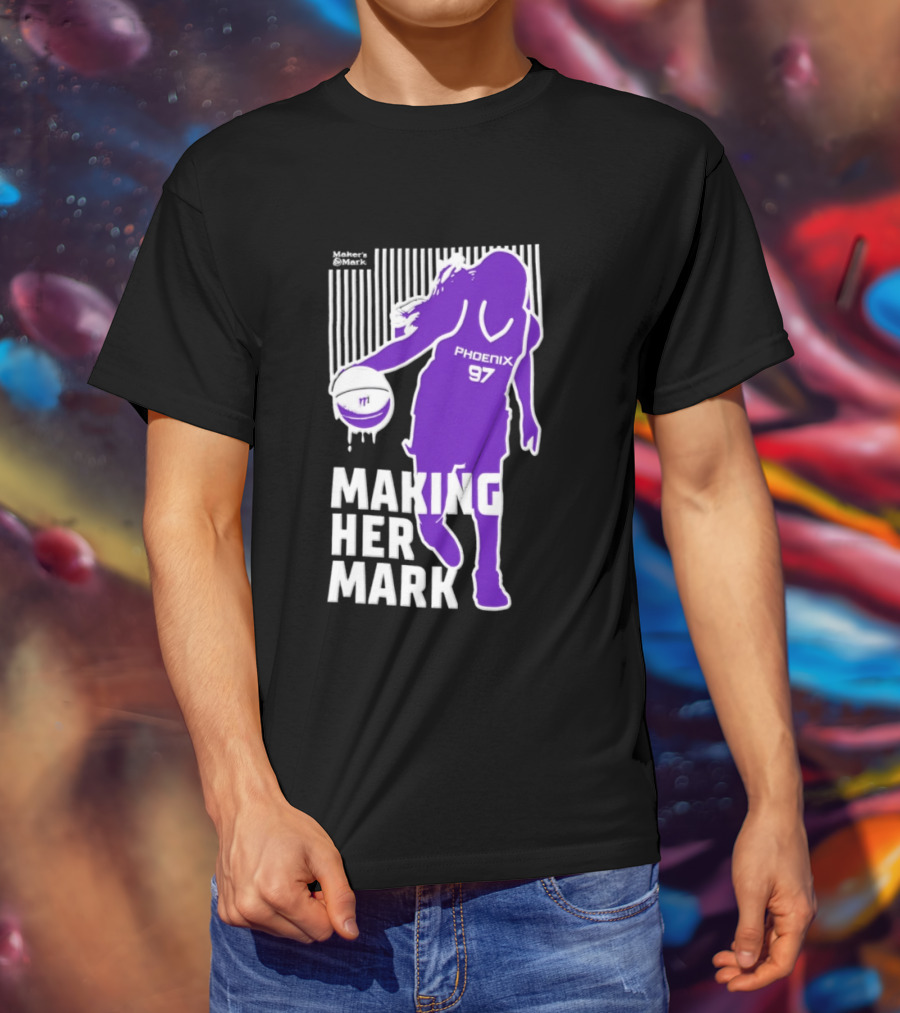 Phoenix Mercury WNBA Making Her Mark 97 T-Shirt