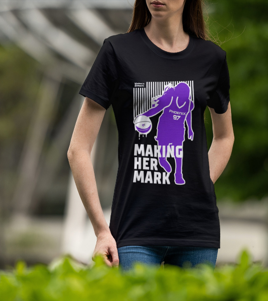 Phoenix Mercury WNBA Making Her Mark 97 T-Shirt