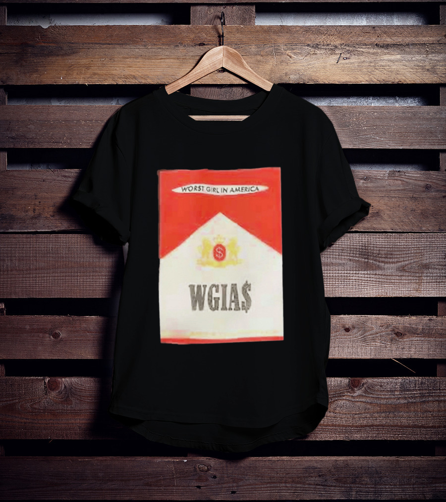 Slayyyter 2026 WGIA Tour Marlboro Parody Worst Girl In America T-Shirt