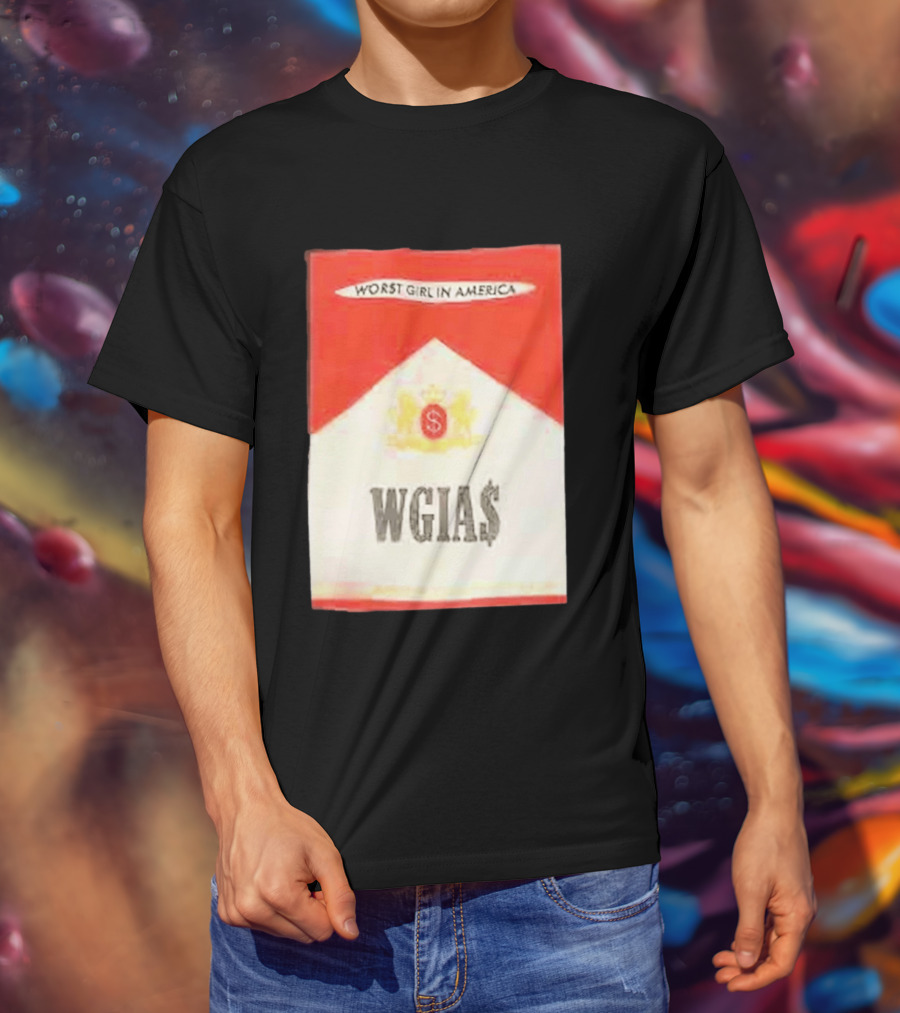 Slayyyter 2026 WGIA Tour Marlboro Parody Worst Girl In America T-Shirt