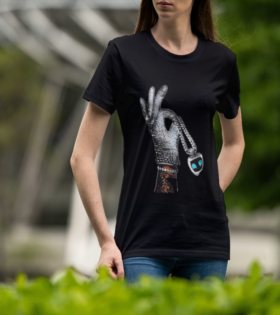 Drake Iceman Astro Bot Glove Necklace T-Shirt