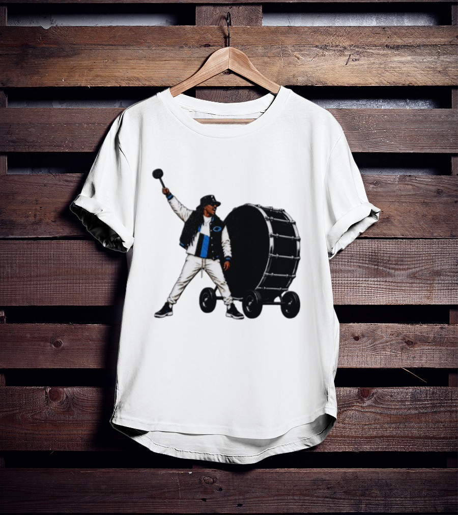 Carolina Panthers For The Culture Drummer Marching Band Fan Gear T-Shirt
