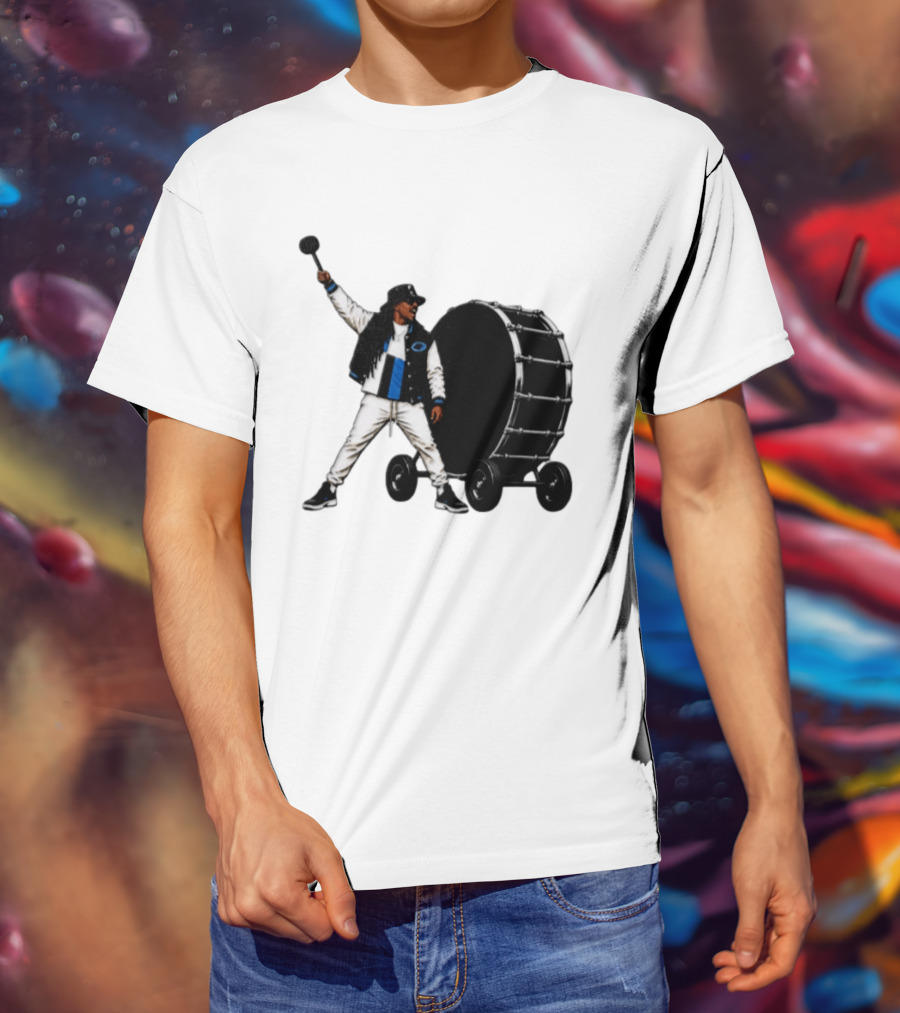 Carolina Panthers For The Culture Drummer Marching Band Fan Gear T-Shirt