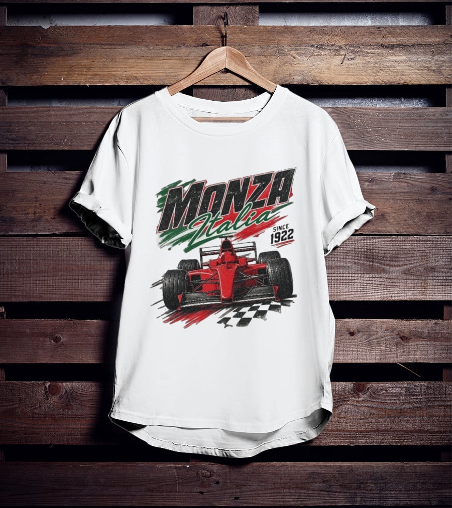 Monza Italia Racing Since 1922 Formula Car T-Shirt