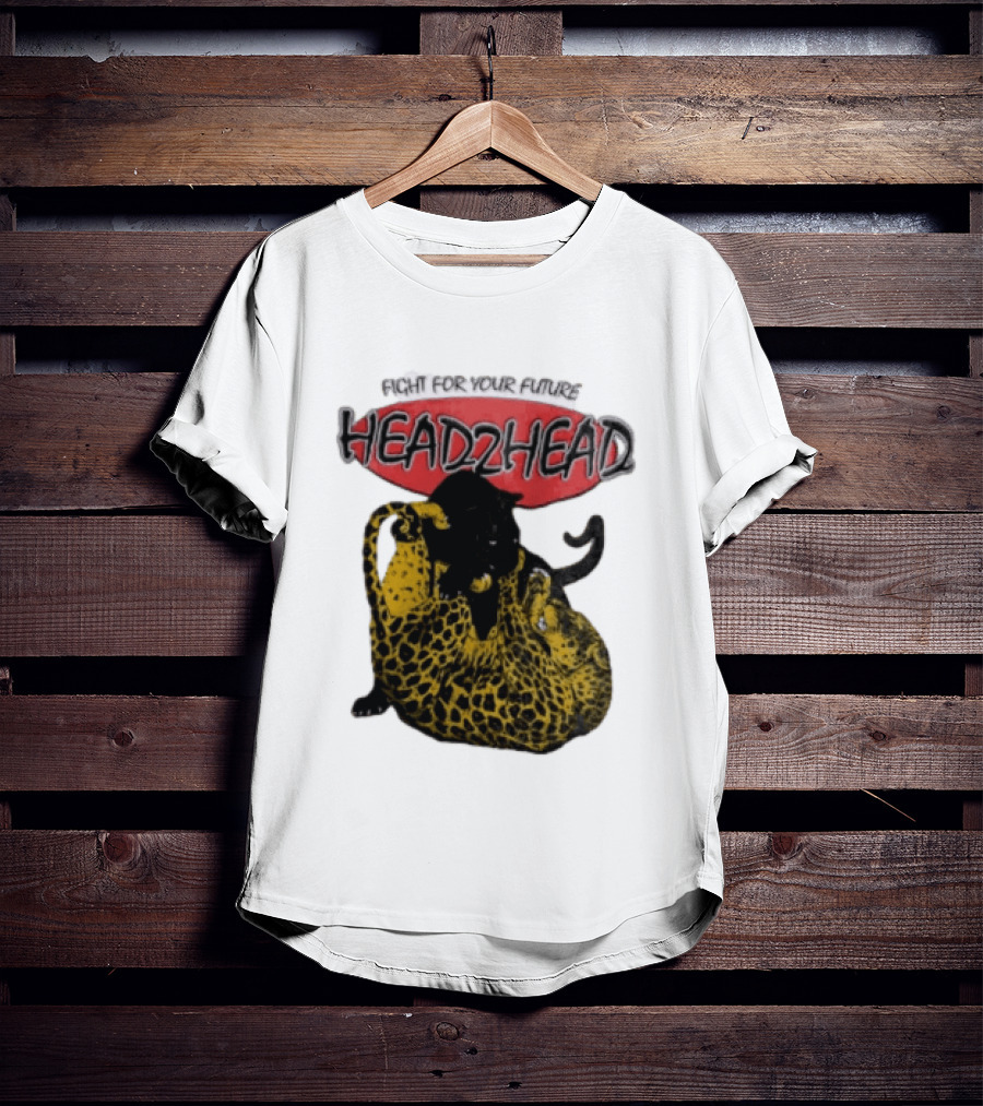 Fight For Your Future Head2Head Panther And Leopard T-Shirt