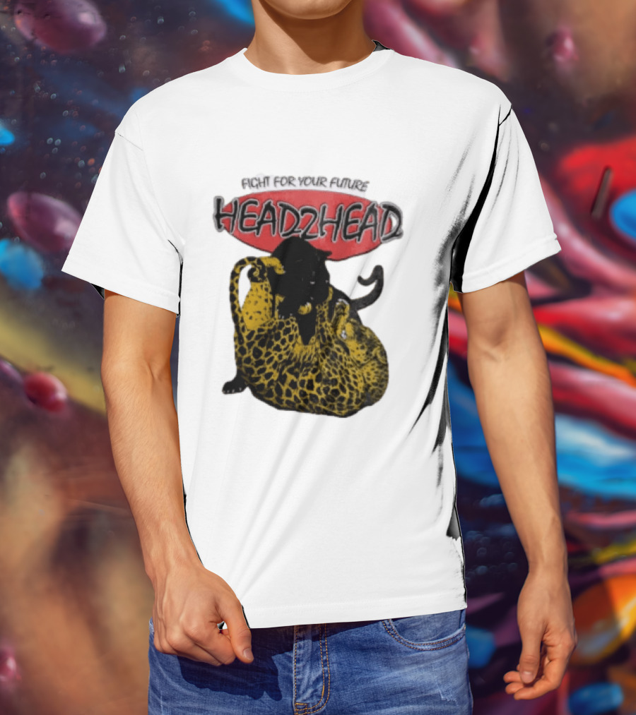 Fight For Your Future Head2Head Panther And Leopard T-Shirt