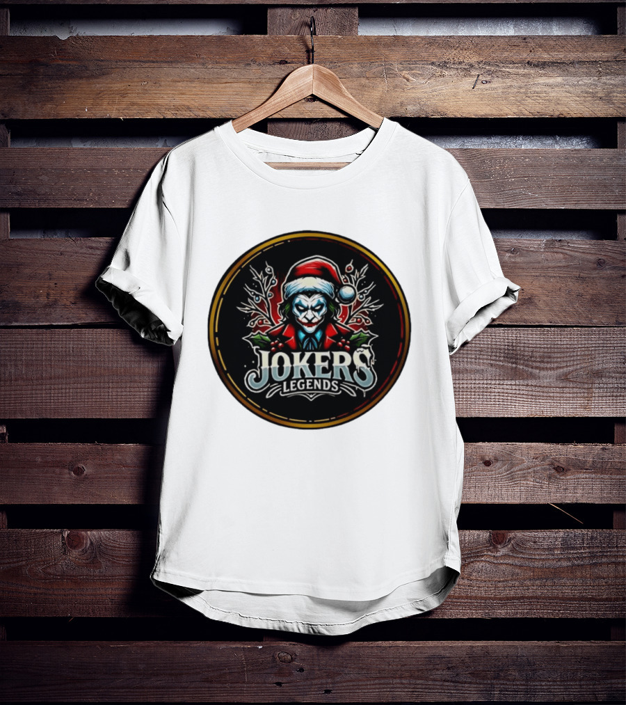 Jokers Legends Santa Hat Christmas T-Shirt