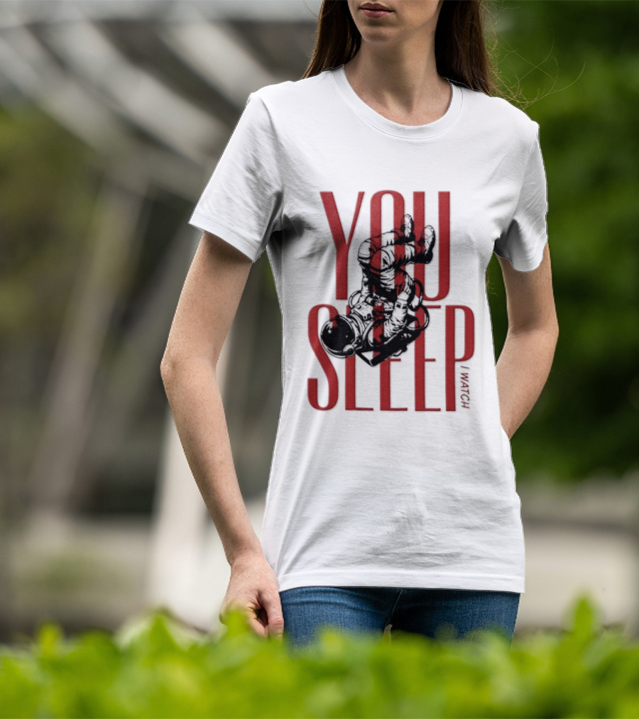 You Sleep I Project Hail Mary Book Lover Movie Astronaut Space Adventure T-Shirt
