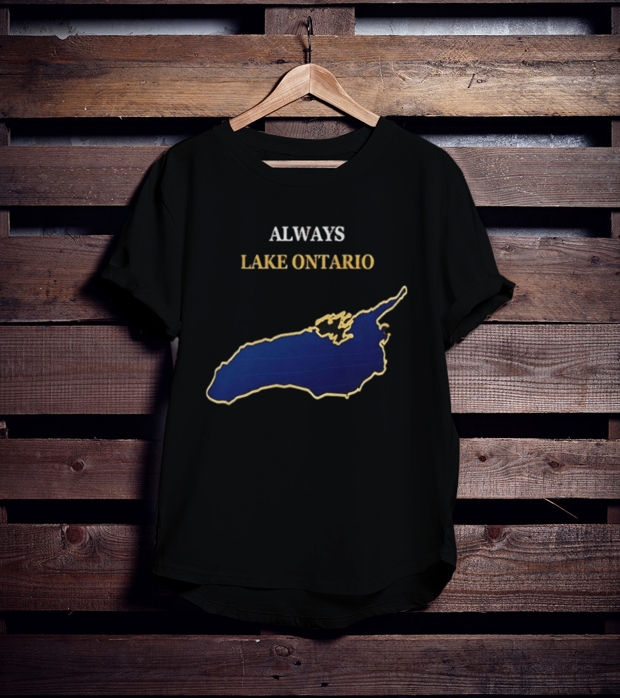 Always Lake Ontario Map T-Shirt