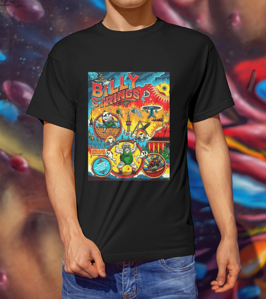 Billy Strings Ionia Freak Fair August 28 2026 Night 1 Ionia MI T-Shirt