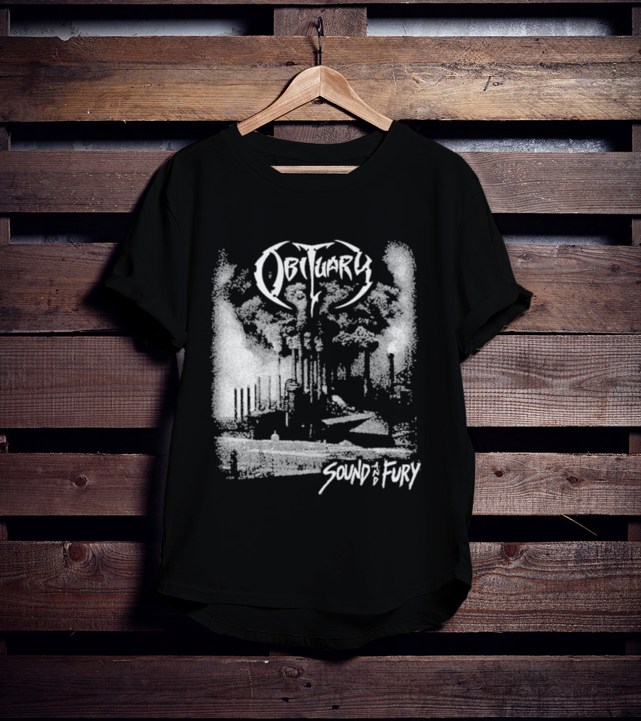 Obituary Sound And Fury 2026 World Demise T-Shirt