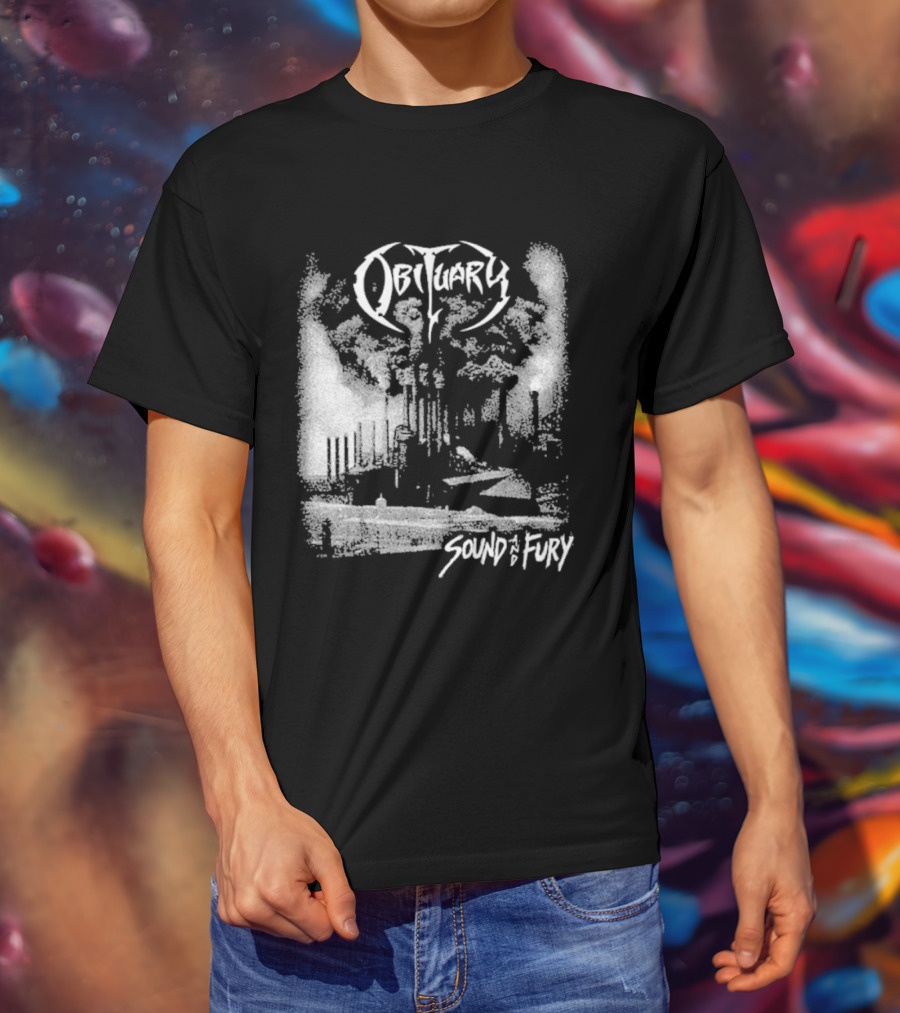 Obituary Sound And Fury 2026 World Demise T-Shirt