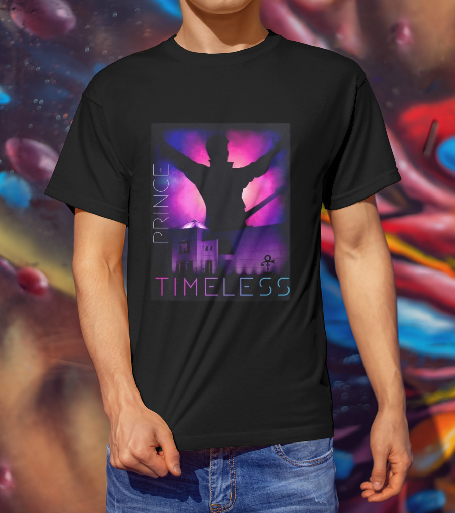 Prince Timeless Paisley Park Iconic Silhouette Purple Celebration August 28 2026 T-Shirt