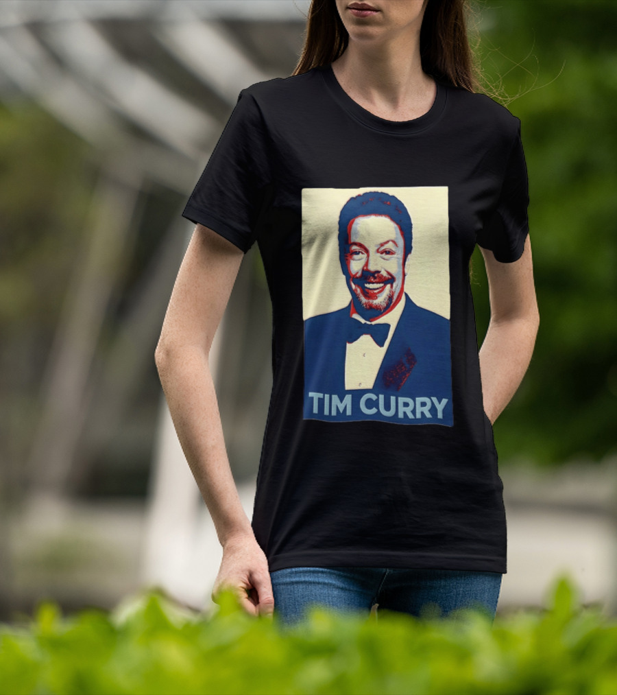 Tim Curry Iconic Obama Hope T-Shirt