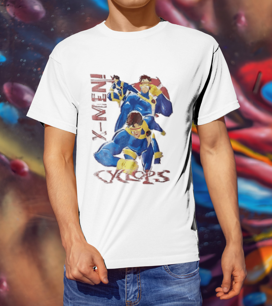 X Men Cyclops Marvel Superhero T-Shirt