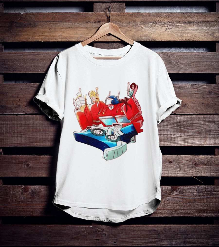 Dolly Parton Tim Curry Peter Cullen Optimus Prime T-Shirt