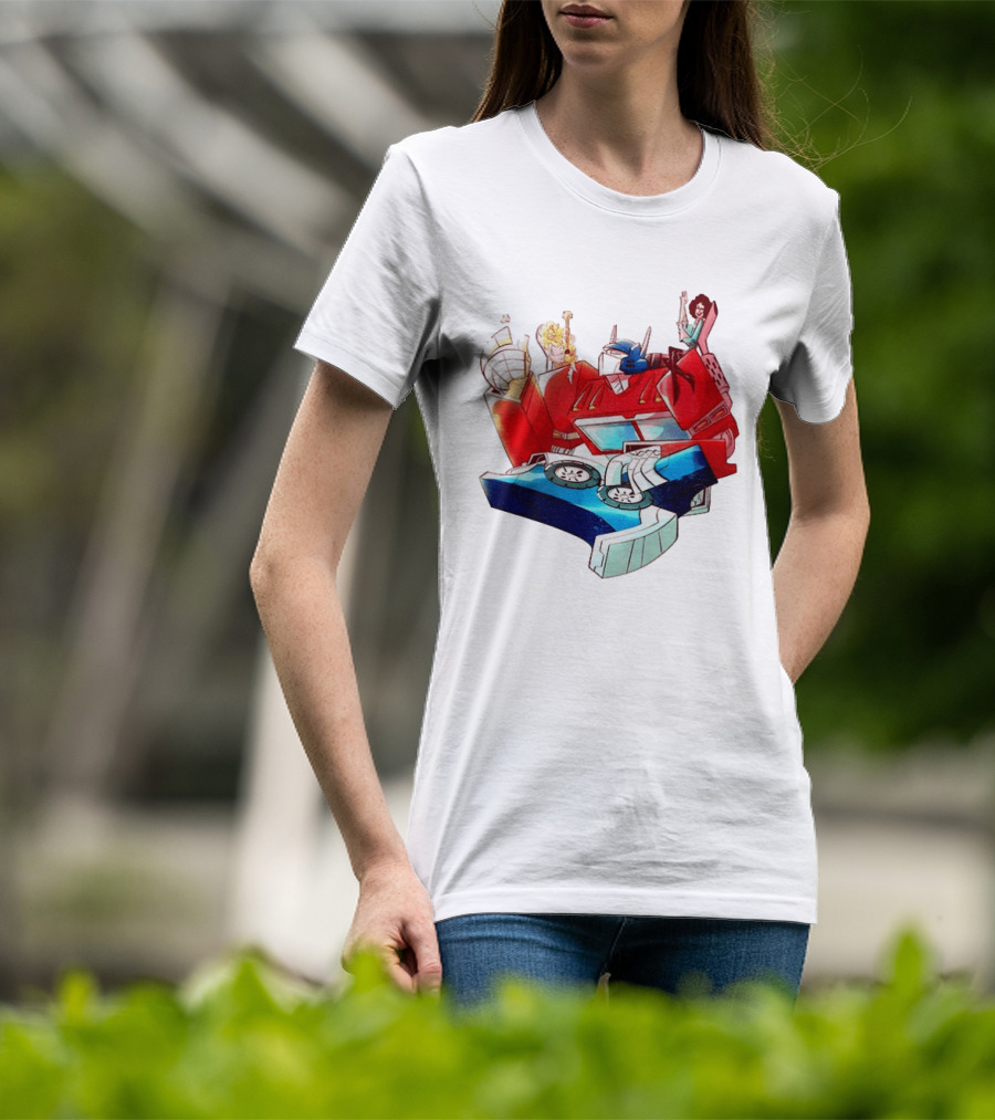 Dolly Parton Tim Curry Peter Cullen Optimus Prime T-Shirt