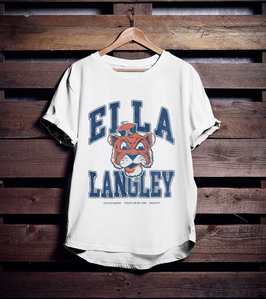 Ella Langley Auburn Tigers Neville Arena 2026 T-Shirt