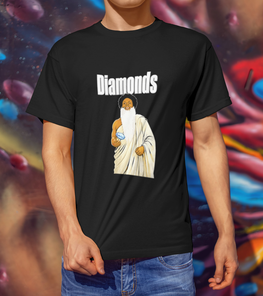 Diamonds Randy Moss Minnesota Vikings Iconic Sports Legend T-Shirt
