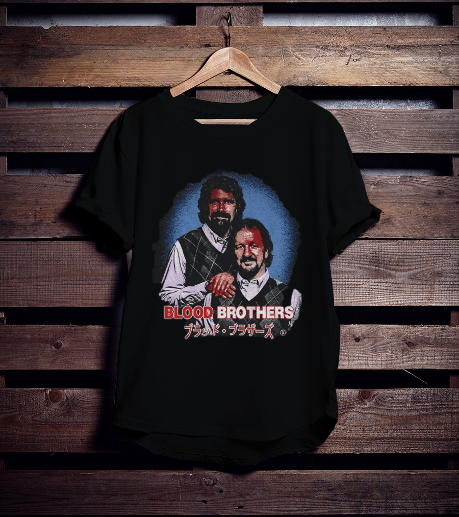 Mick Foley Terry Funk Blood Brothers T-Shirt