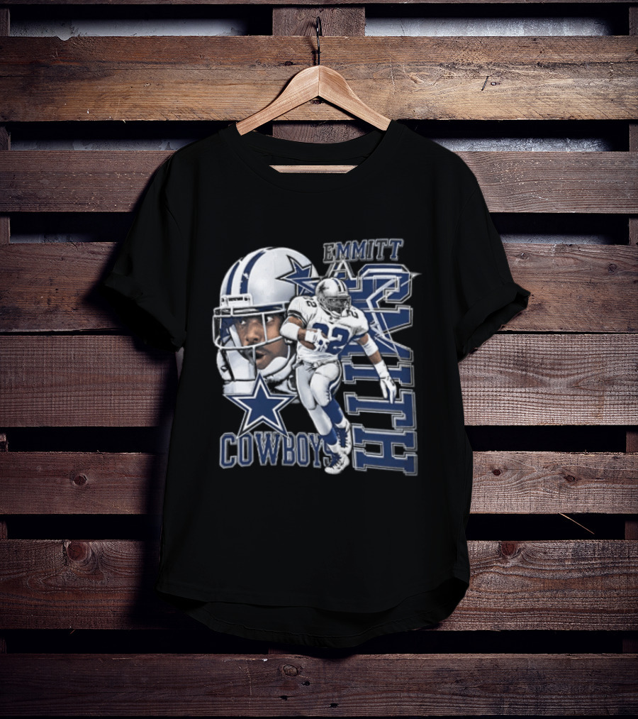 Cowboys Emmitt Smith 22 Iconic Football Legend T-Shirt