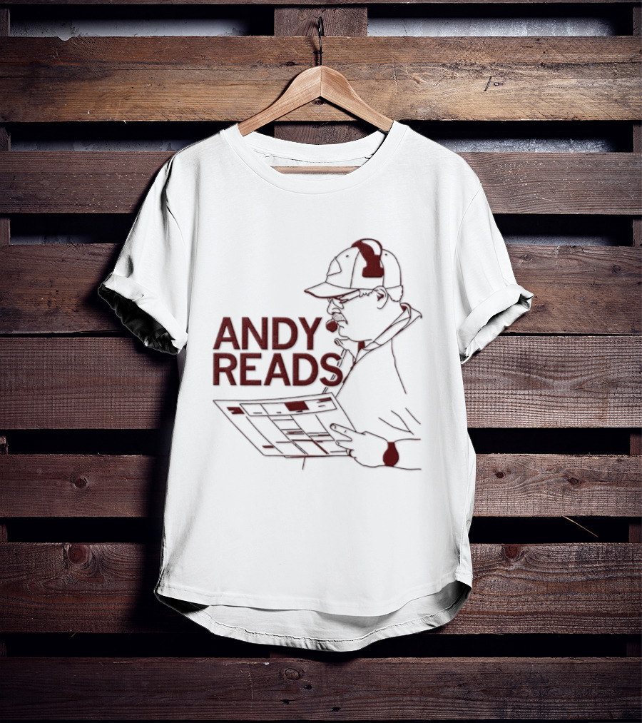 Andy Reads Kansas City Chiefs Coach Andy Reid T-Shirt