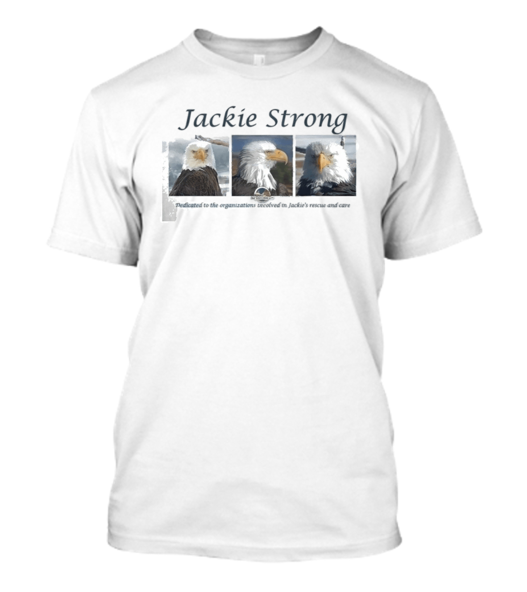 Jackie Strong Dedicated Big Bear Eagle Conservation T-Shirt