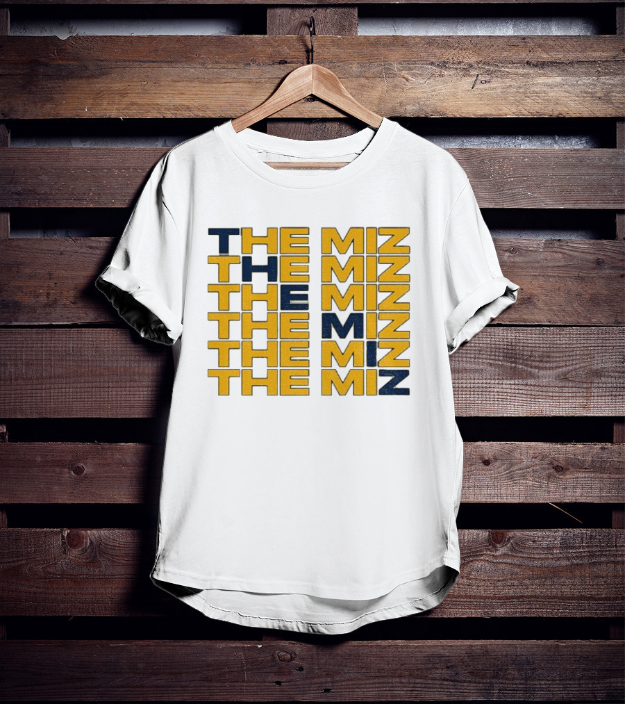 Jacob Misiorowski The Miz Milwaukee Baseball Stacked T-Shirt