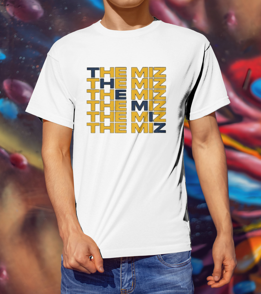 Jacob Misiorowski The Miz Milwaukee Baseball Stacked T-Shirt