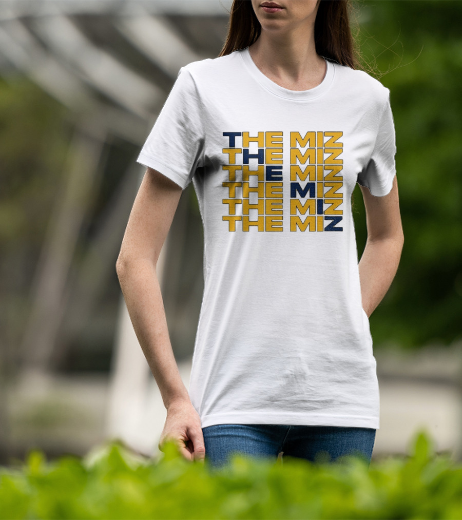 Jacob Misiorowski The Miz Milwaukee Baseball Stacked T-Shirt