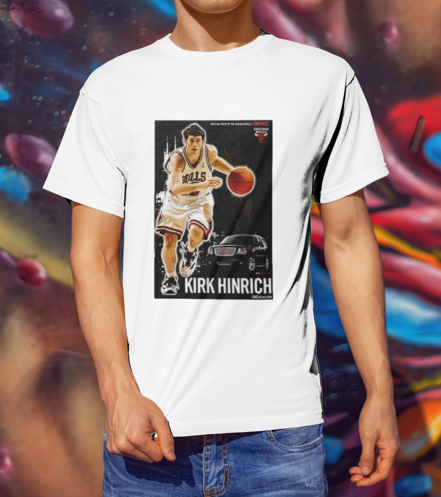 Kirk Hinrich Chicago Bulls GMC Basketball Action T-Shirt