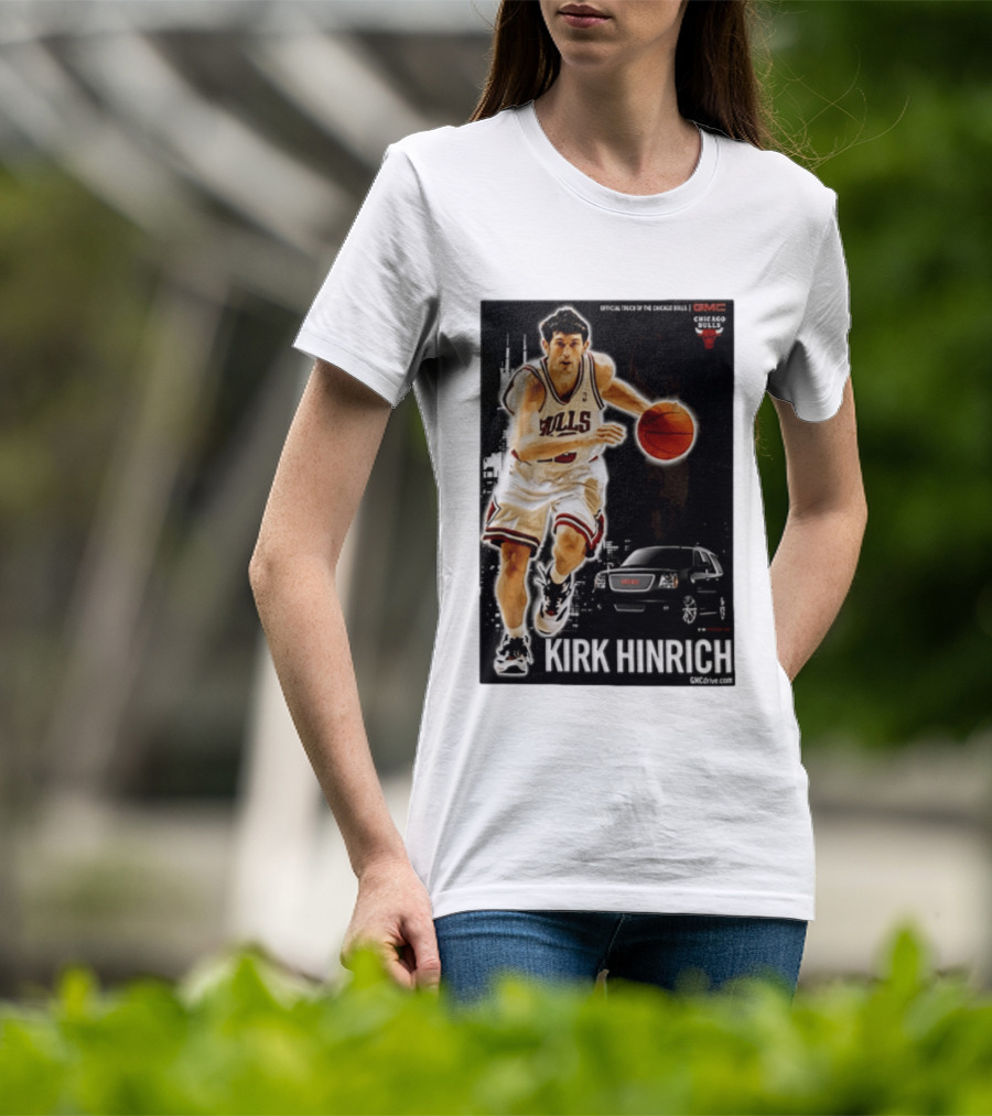 Kirk Hinrich Chicago Bulls GMC Basketball Action T-Shirt