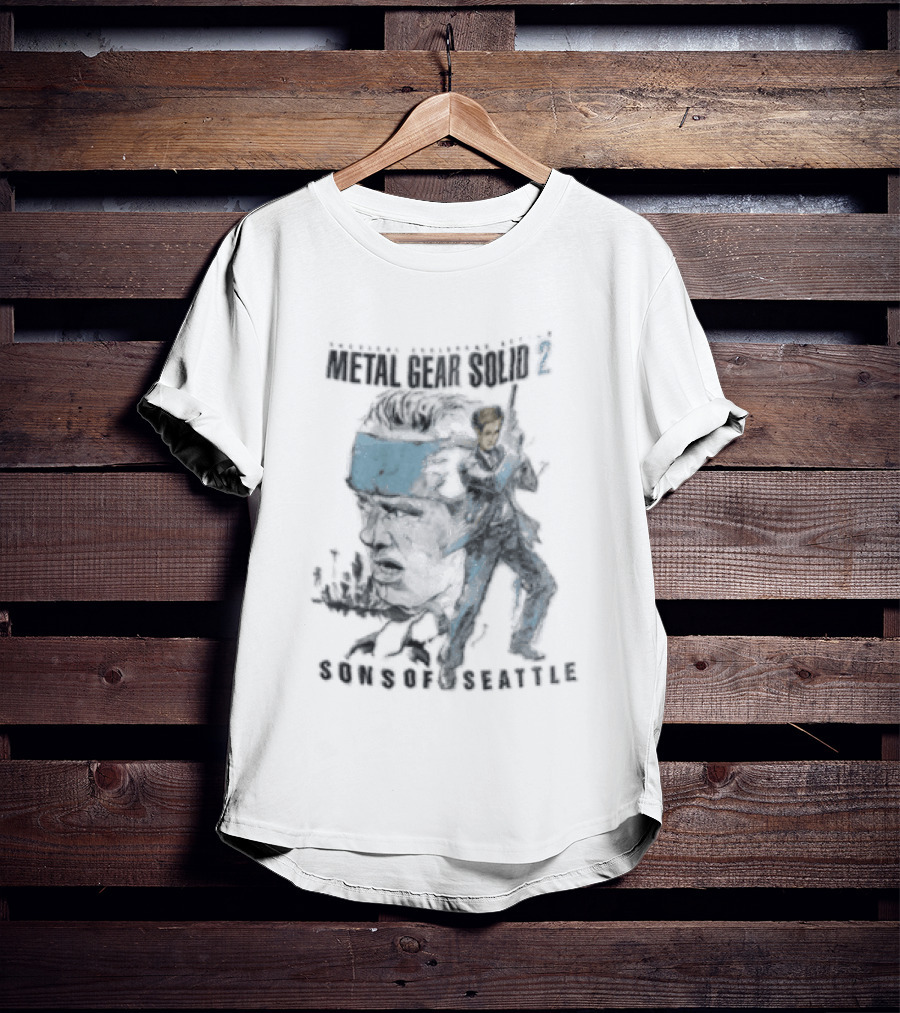 Metal Gear Solid 2 Tactical Espionage Action Sons Of Seattle Kelsey Grammer David Hyde Pierce T-Shirt