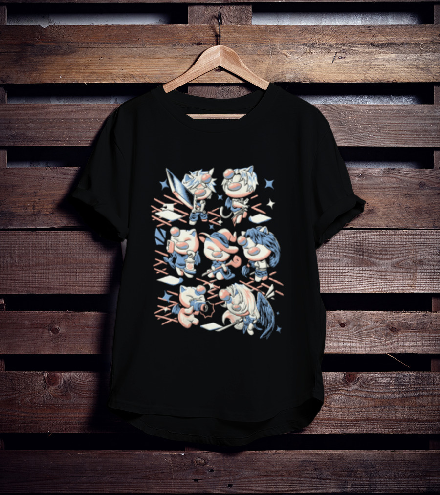 Final Fantasy Cosplay Contest Kupo Mog Moogle Characters T-Shirt