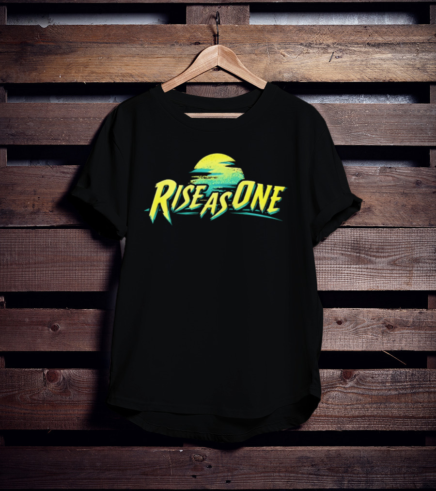 Nicholas Daley Carhartt WIP Rise As One Sun Wave Yellow Neon T-Shirt