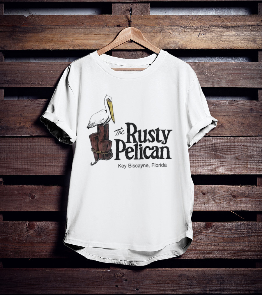 The Rusty Pelican Key Biscayne Florida Cody John T-Shirt