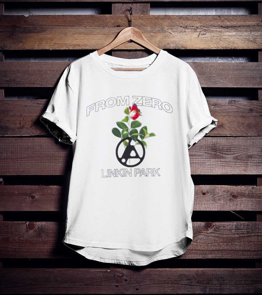Linkin Park From Zero Floral Makoto Azuma Camellia 2026 Collaboration T-Shirt