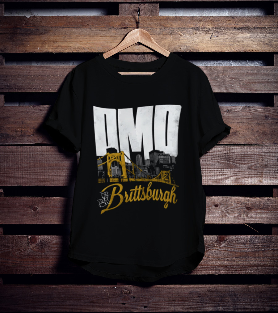 DMO Britt Baker Brittsburgh City Skyline Bridge T-Shirt