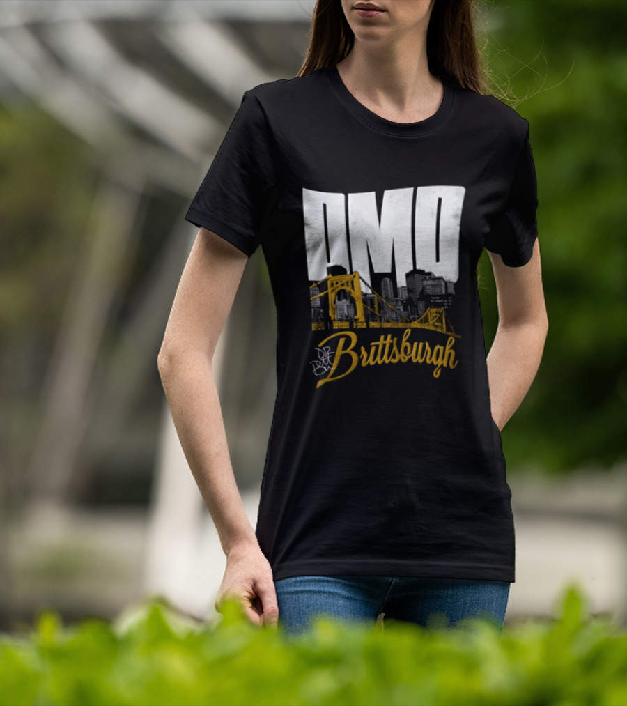 DMO Britt Baker Brittsburgh City Skyline Bridge T-Shirt