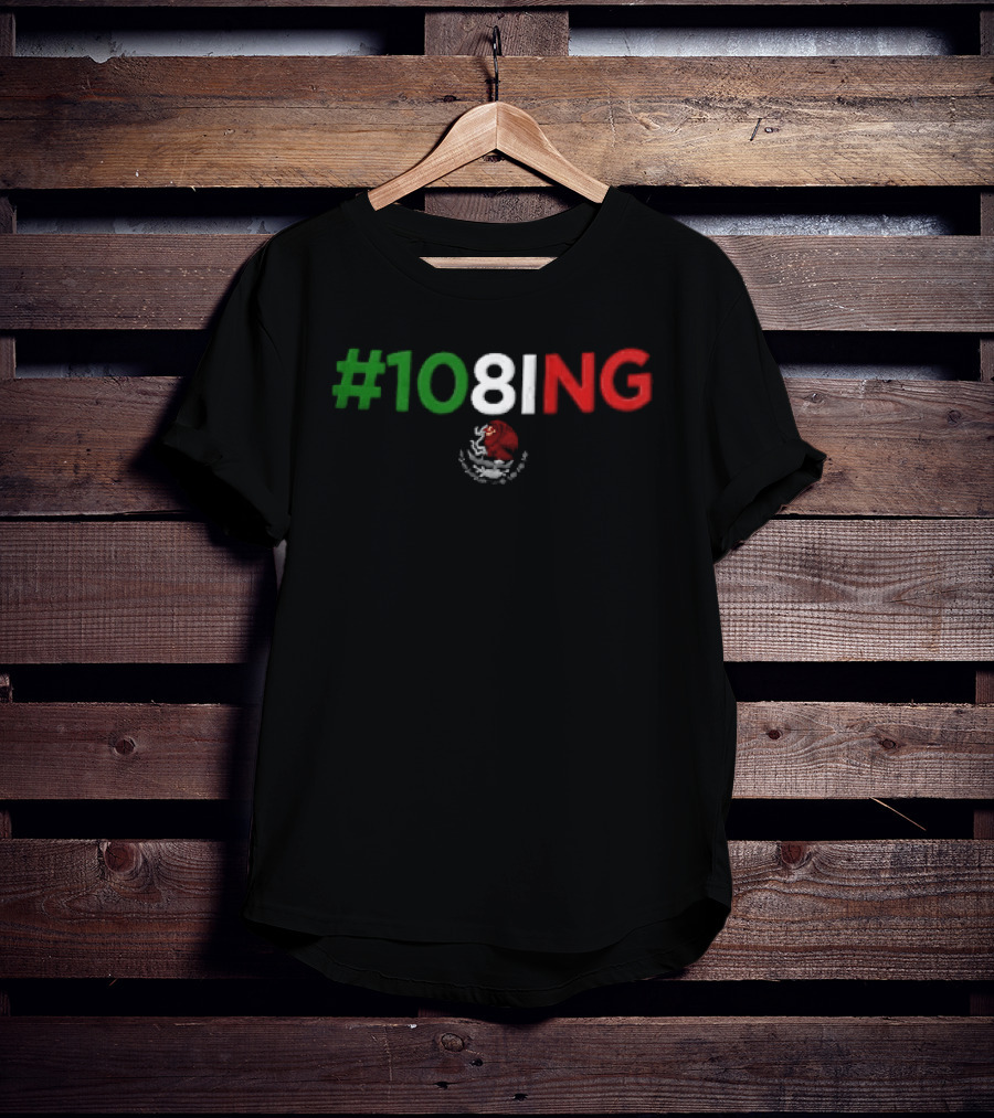 #108ING Mexico Flag T-Shirt