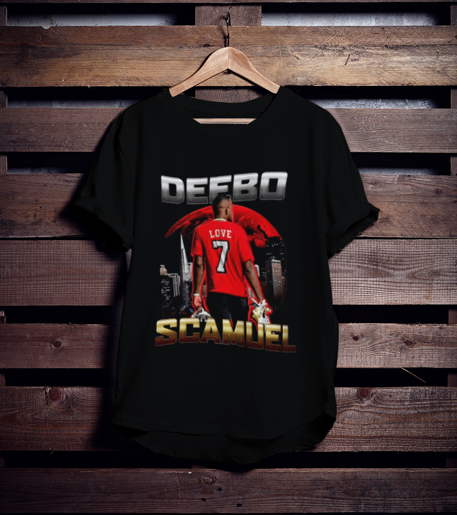 Deebo Samuel Love 7 Red Moon City Skyline Scamuel T-Shirt
