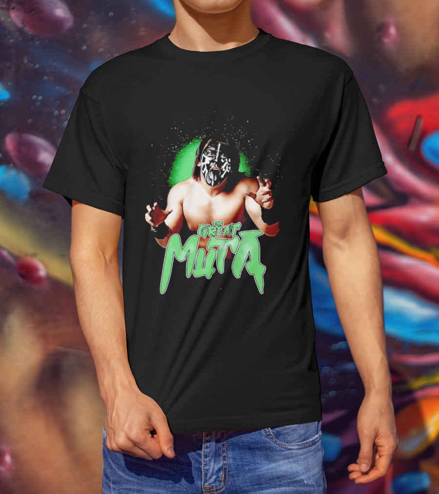 Great Muta Wrestling Legend Face Paint T-Shirt